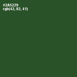 #2A5229 - Lunar Green Color Image