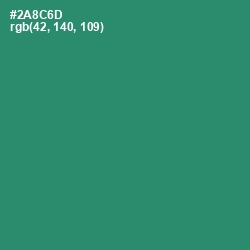 #2A8C6D - Eucalyptus Color Image