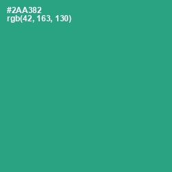 #2AA382 - Jungle Green Color Image