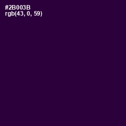 #2B003B - Mardi Gras Color Image