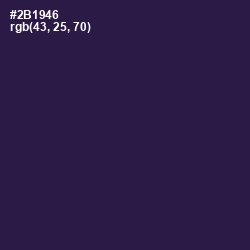 #2B1946 - Valhalla Color Image