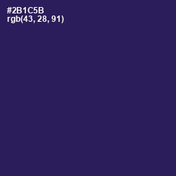 #2B1C5B - Valhalla Color Image