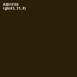 #2B1F08 - Jacko Bean Color Image