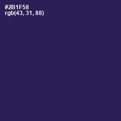#2B1F58 - Port Gore Color Image