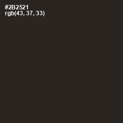 #2B2521 - Shark Color Image