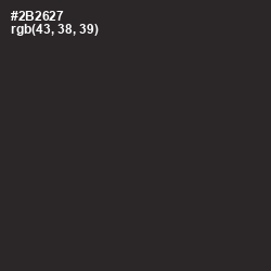 #2B2627 - Shark Color Image