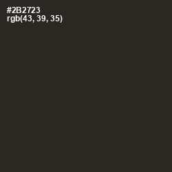 #2B2723 - Shark Color Image