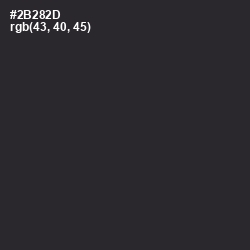 #2B282D - Shark Color Image