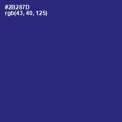 #2B287D - Astronaut Color Image