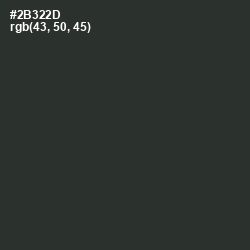 #2B322D - Heavy Metal Color Image