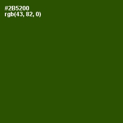 #2B5200 - Green House Color Image