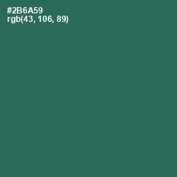 #2B6A59 - Amazon Color Image