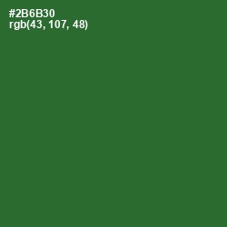 #2B6B30 - Tom Thumb Color Image