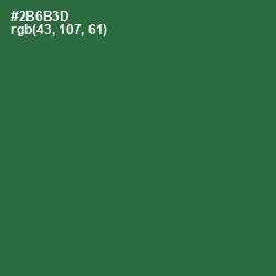 #2B6B3D - Tom Thumb Color Image