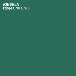 #2B6B5A - Amazon Color Image