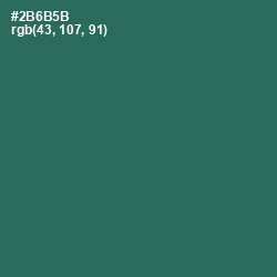#2B6B5B - Amazon Color Image