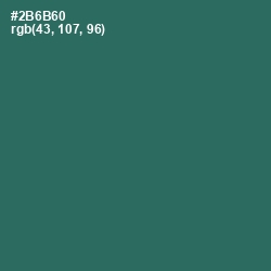 #2B6B60 - Casal Color Image