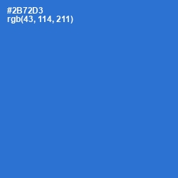 #2B72D3 - Mariner Color Image