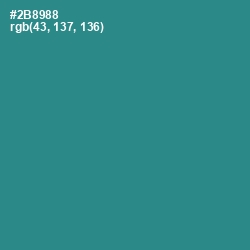 #2B8988 - Lochinvar Color Image