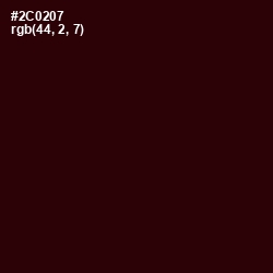 #2C0207 - Sepia Black Color Image