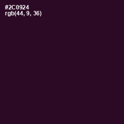 #2C0924 - Jacaranda Color Image
