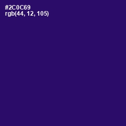 #2C0C69 - Paris M Color Image