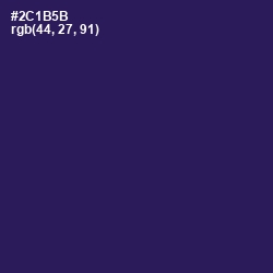 #2C1B5B - Valhalla Color Image