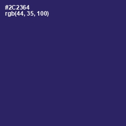 #2C2364 - Jacarta Color Image