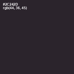 #2C242D - Shark Color Image