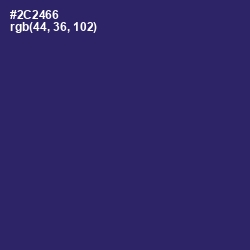 #2C2466 - Jacarta Color Image