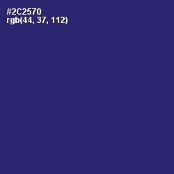 #2C2570 - Jacarta Color Image