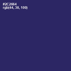 #2C2664 - Jacarta Color Image