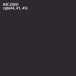 #2C292D - Shark Color Image