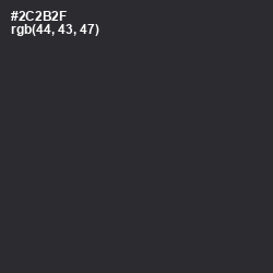 #2C2B2F - Shark Color Image