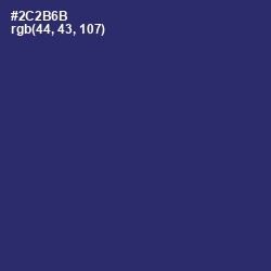 #2C2B6B - Jacarta Color Image