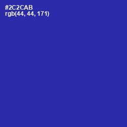 #2C2CAB - Governor Bay Color Image