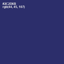 #2C2D6B - Jacarta Color Image