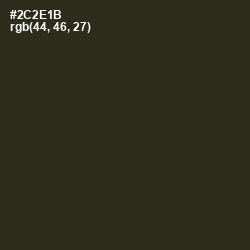 #2C2E1B - Log Cabin Color Image