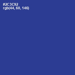 #2C3C92 - Bay of Many Color Image