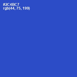 #2C4BC7 - Mariner Color Image