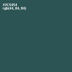 #2C5454 - Spectra Color Image