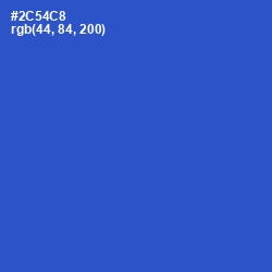 #2C54C8 - Mariner Color Image