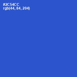 #2C54CC - Mariner Color Image