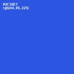 #2C56E1 - Mariner Color Image
