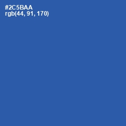 #2C5BAA - Azure Color Image