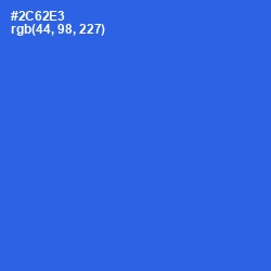 #2C62E3 - Mariner Color Image