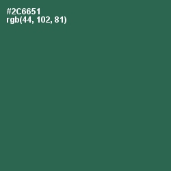 #2C6651 - Killarney Color Image