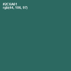 #2C6A61 - Casal Color Image