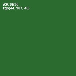 #2C6B30 - Tom Thumb Color Image