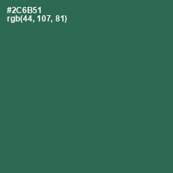 #2C6B51 - Killarney Color Image